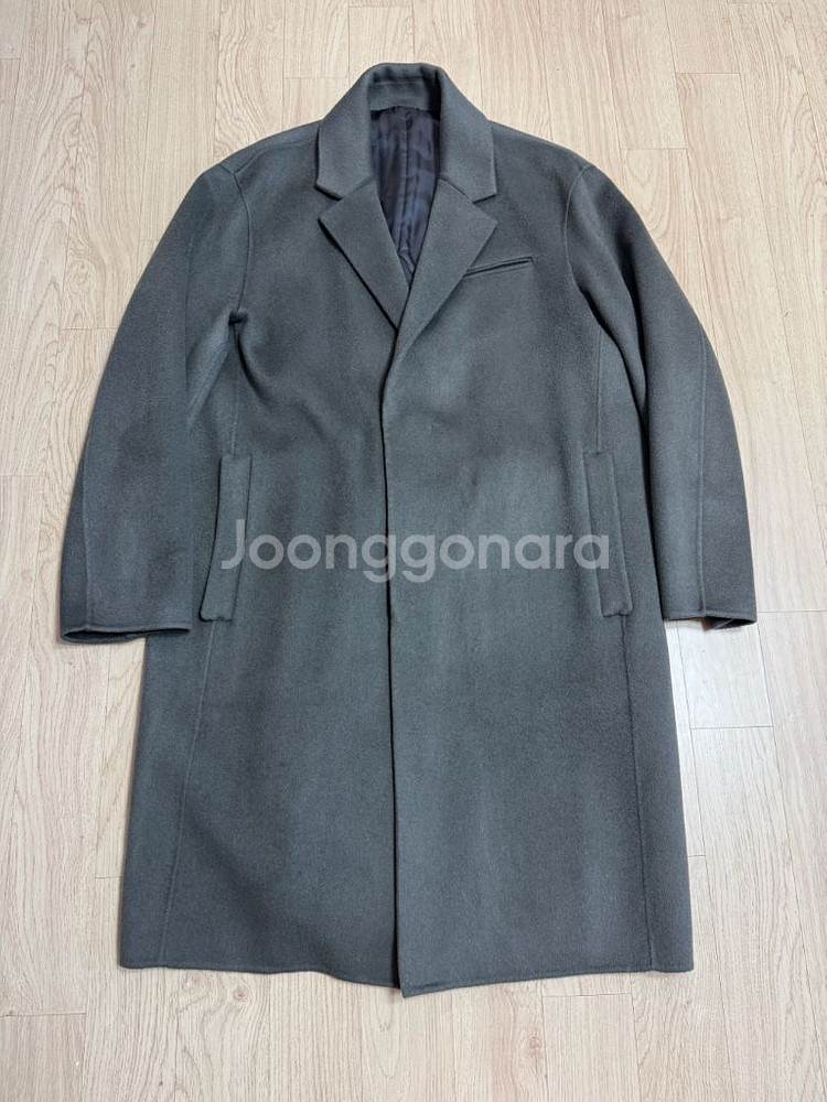 알레그리 캐시미어 코트 105 정가 140 애쉬그레이--0