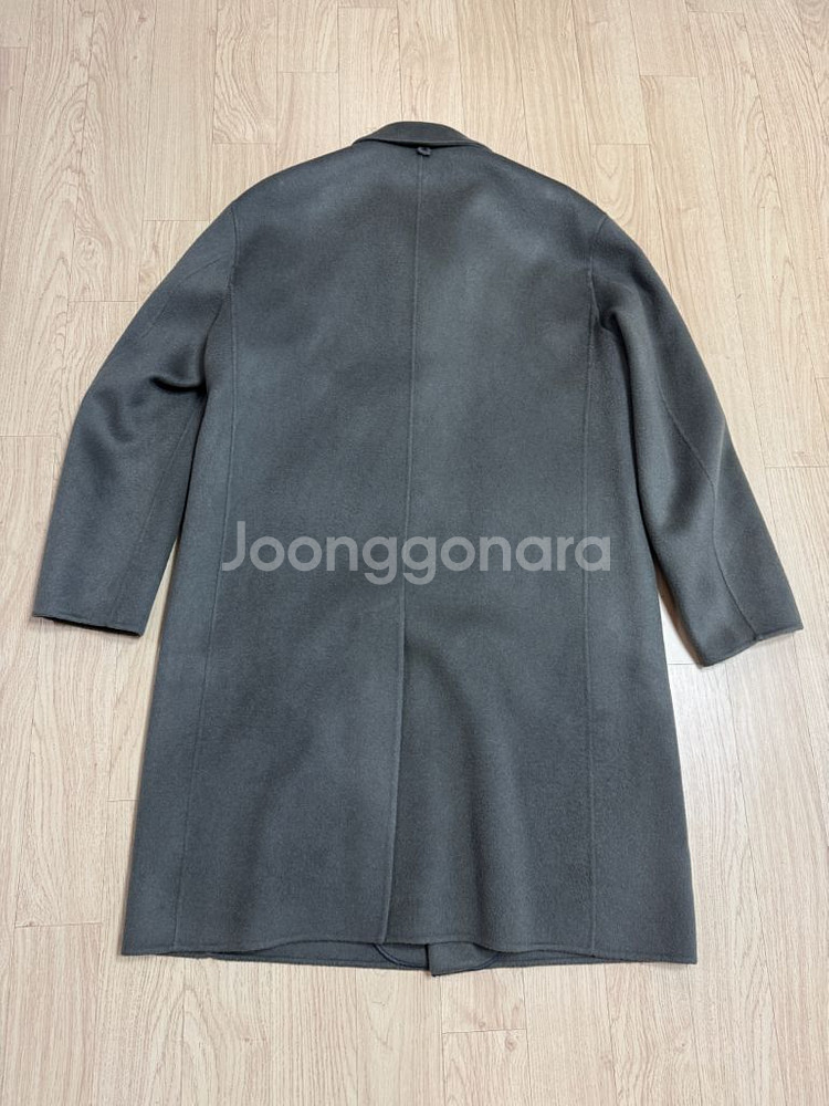 알레그리 캐시미어 코트 105 정가 140 애쉬그레이--4