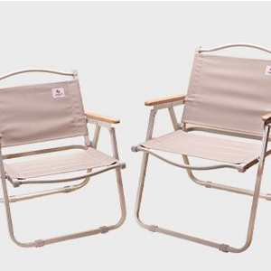 캠핑의자 2개 새제품 (성인용+아이용 set)