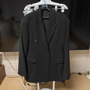 GBH 울캐시미어 아워글래스 하프 코트