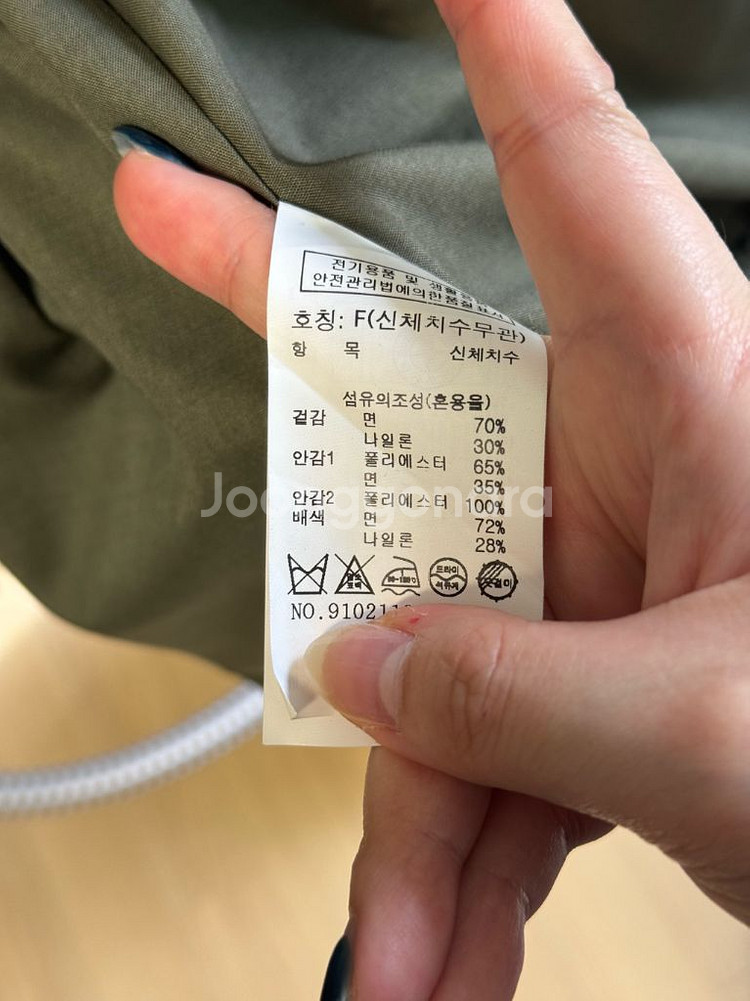 스튜디오톰보이 후디 코팅 점퍼--5