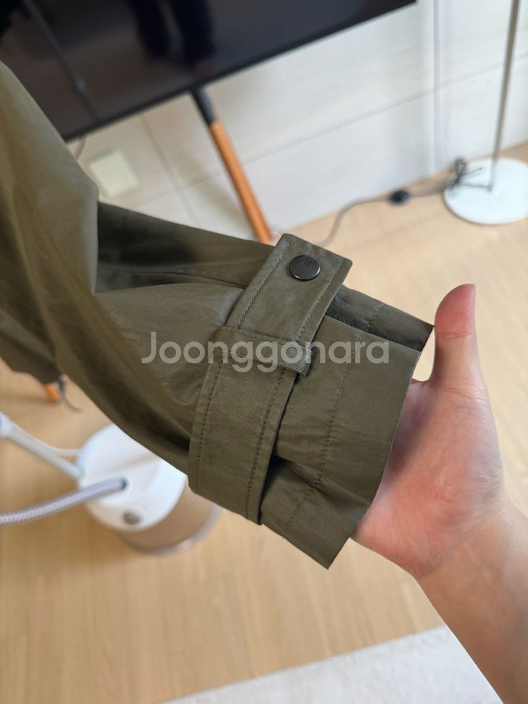 스튜디오톰보이 후디 코팅 점퍼--4