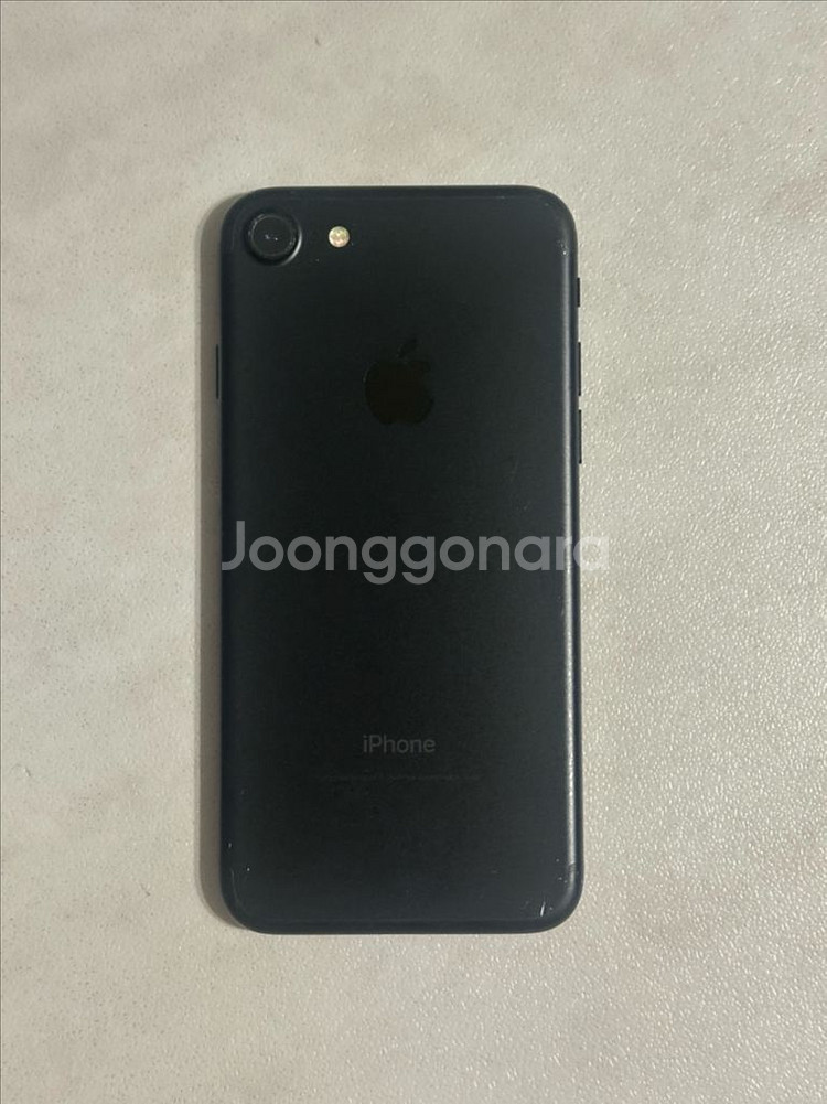 아이폰 7 매트블랙 32GB 순정품 중국 짜집기x--0