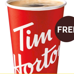 팀홀튼 아메리카노 M 900원에 판매