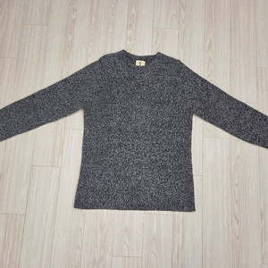 남성 그레이 니트 M