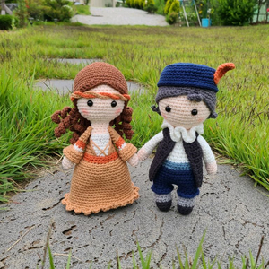 로미오와 줄리엣 뜨개 인형 (계좌거래) 이미지