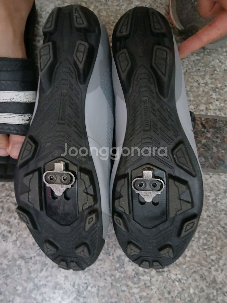 시마노 mtb 클릿슈즈 xc302 44와이드--1