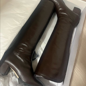 시에 피아 롱부츠 딥브라운 225 새상품급