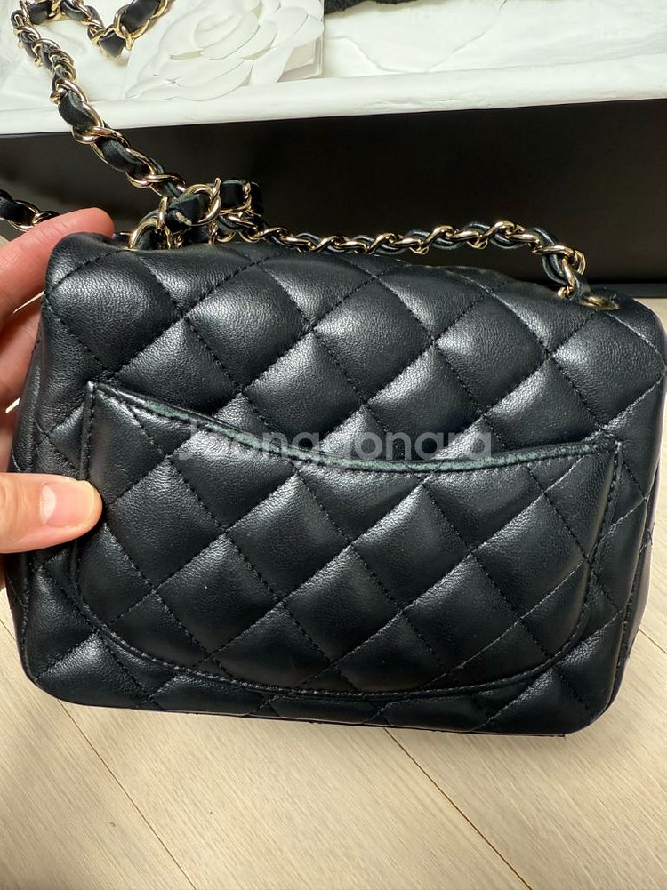 샤넬 쁘띠삭 미니 금장 29번대--2