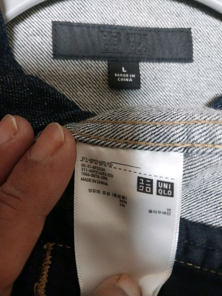 유니클로/100) 청자켓--3