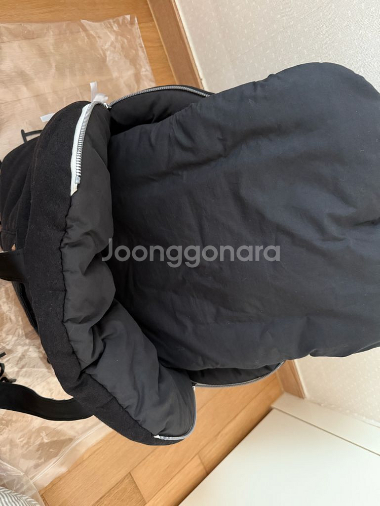 루이독 블랙 뷰티 린넨 어라운드 백 (쁘띠)--6