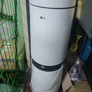 LG전자 공기청정기 2단 퓨리케어360 AS281DAW