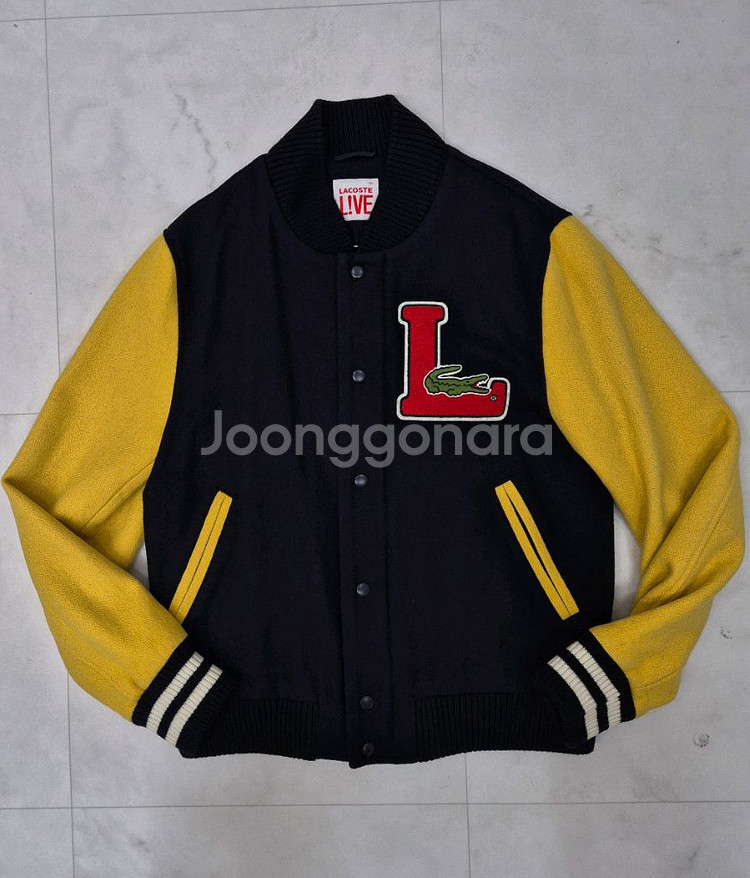 [L]<라코스테 라이브>스타디움 배색자켓--8