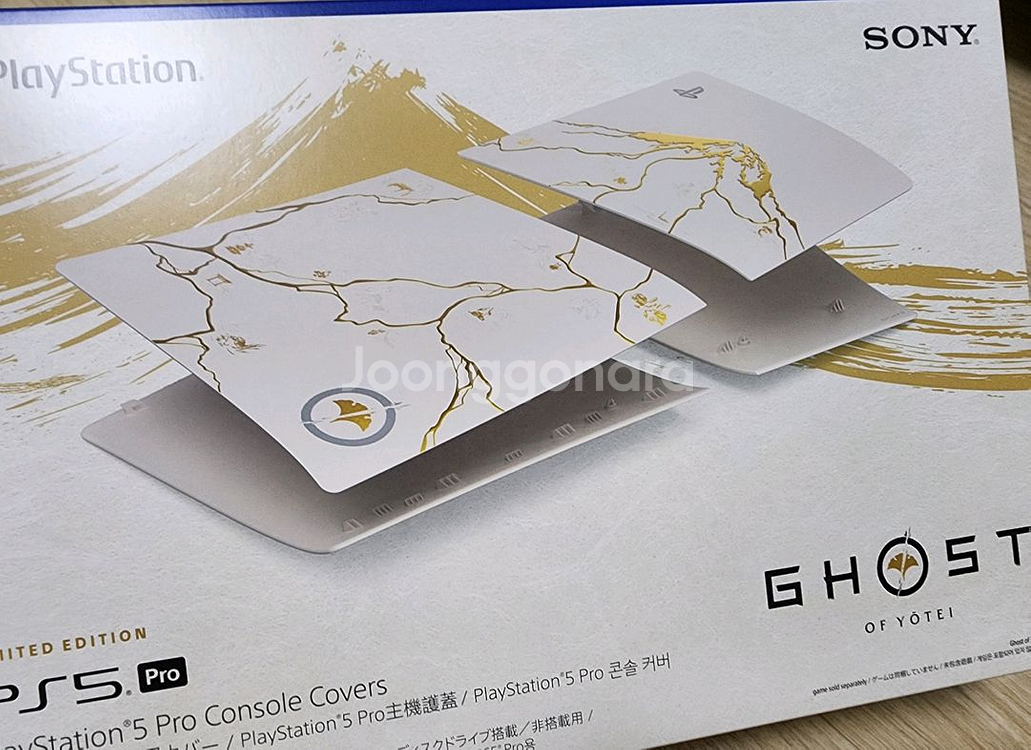 PS5 PRO 고스트 오브 요테이 커버 새상품--0