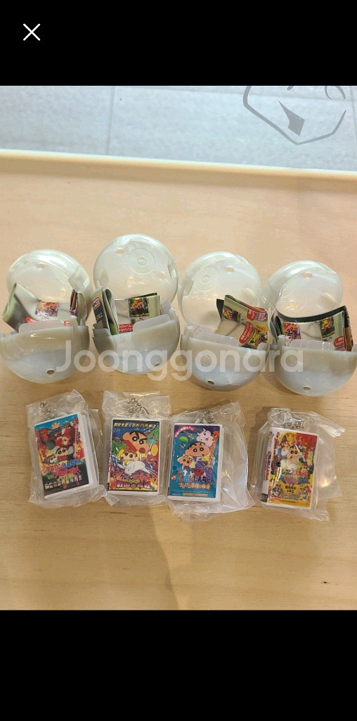 반다이 짱구 비디오 가챠 새상품 일괄--0