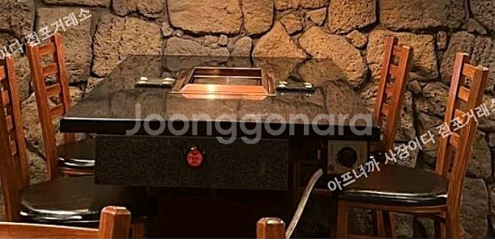 고깃집테이블과 의자세트--0