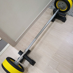 누벨 아령 덤벨 22.75kg 2개 롱바벨 세트 단품