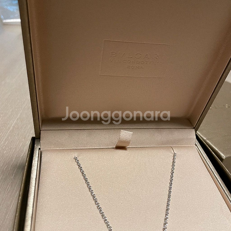 불가리 세이브더칠드런 목걸이 남녀공용--3