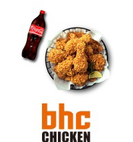 bhc 후라이드치킨+콜라--0