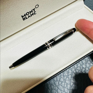 정품 몽블랑 모짜르트 미니 볼펜 P116 플래티넘 은장