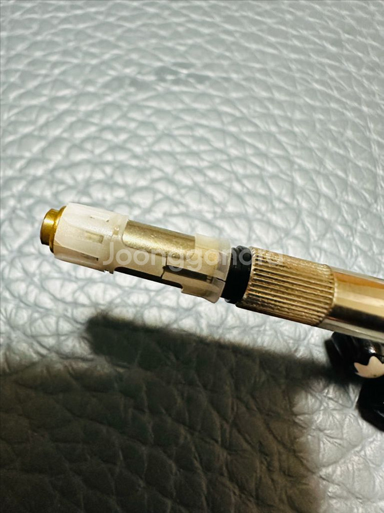 정품 몽블랑 모짜르트 미니 볼펜 P116 플래티넘 은장--8