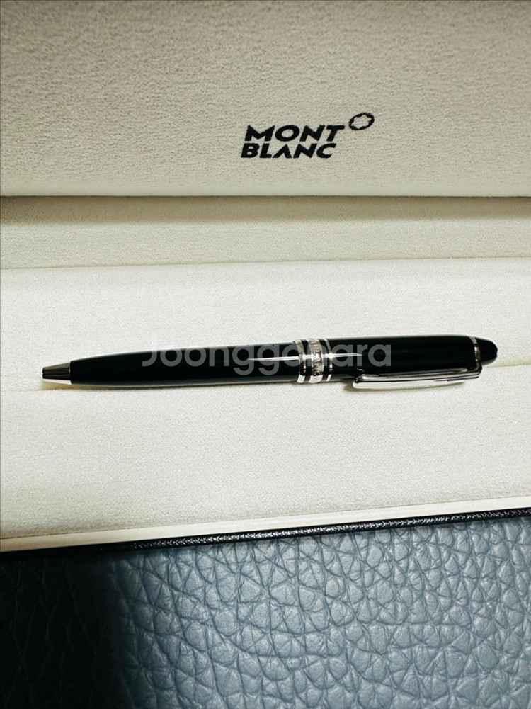 정품 몽블랑 모짜르트 미니 볼펜 P116 플래티넘 은장--7