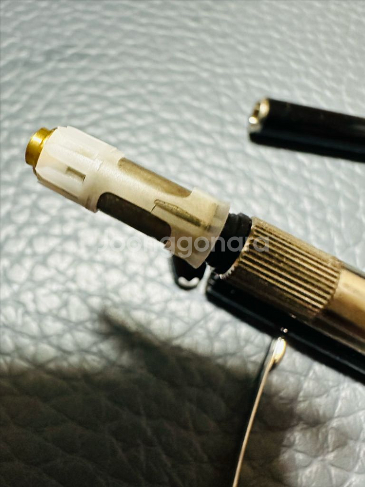 정품 몽블랑 모짜르트 미니 볼펜 P116 플래티넘 은장--9