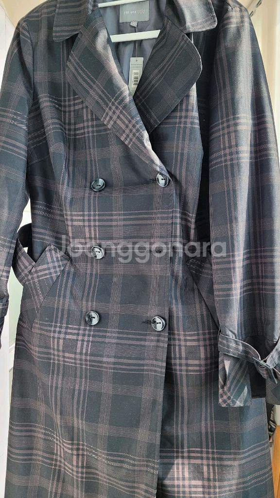 (새상품) 영국 럭셔리 브랜드 막스앤스펜서 트렌치 코트--3