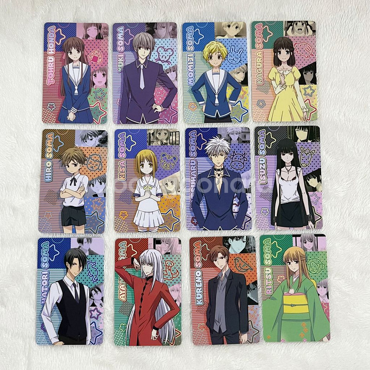 후르츠바스켓 모애쿠 랜덤 포토카드 12종 일괄--0