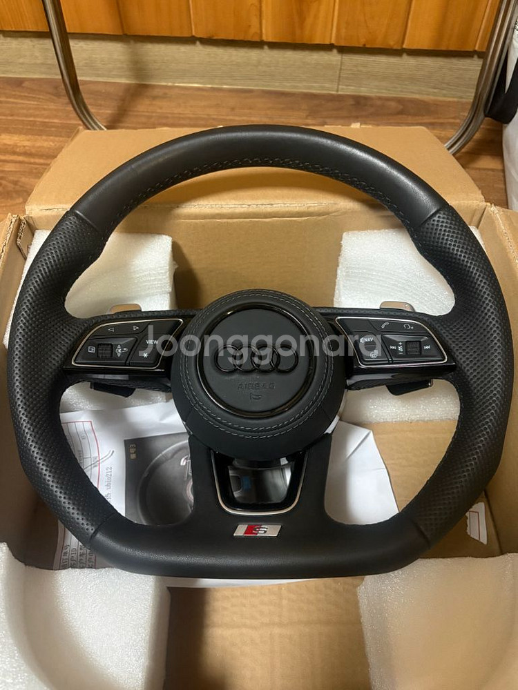 아우디 S라인 핸들--0