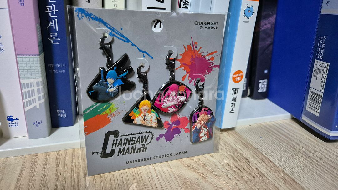 체인소맨 usj 한정 키링 세트 판매합니다.--0