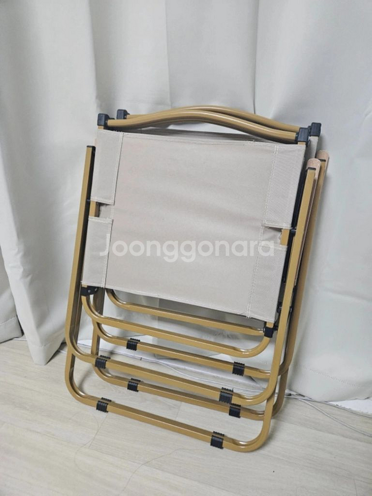 개라기월드 에르고닉형 캠핑의자 L 미사용 새제품--1