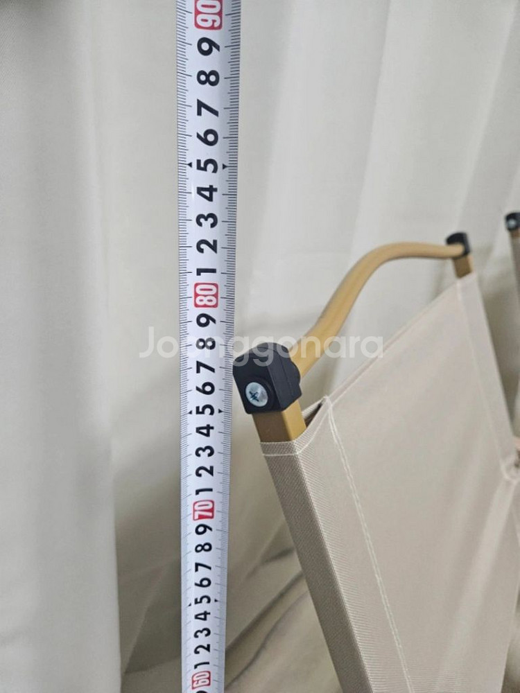 개라기월드 에르고닉형 캠핑의자 L 미사용 새제품--5