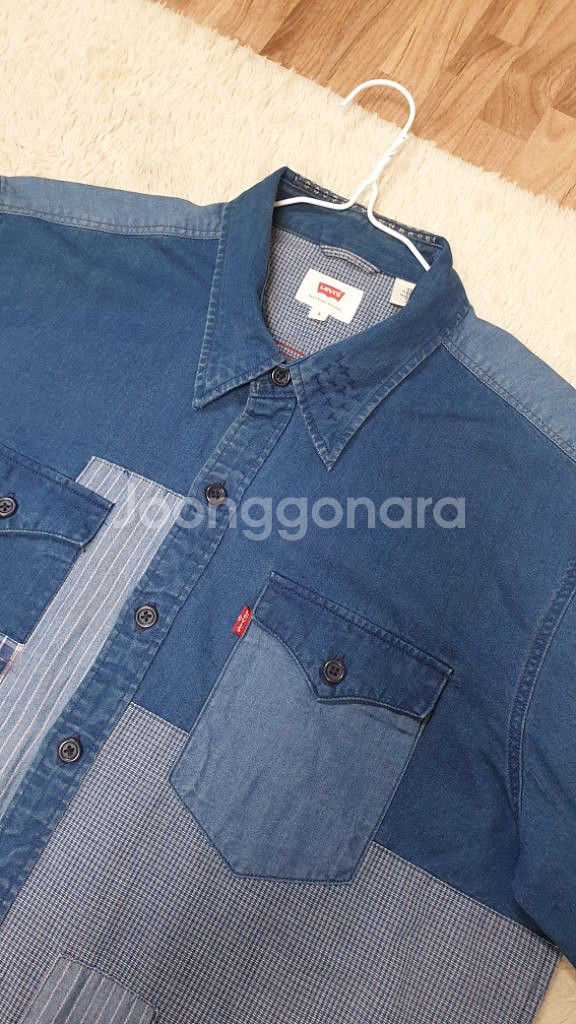 [여성66] 정품 리바이스 남방 셔츠 새것수준 무료배송--1