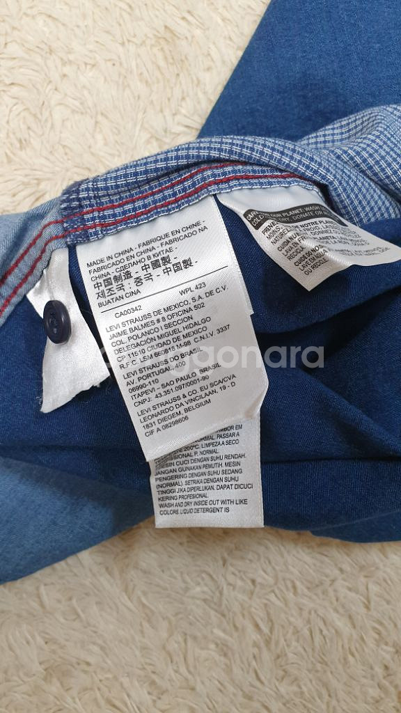 [여성66] 정품 리바이스 남방 셔츠 새것수준 무료배송--8