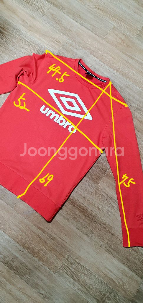 남.95-100 슬림) 엄브로 남성 맨투맨, UMBRO--5