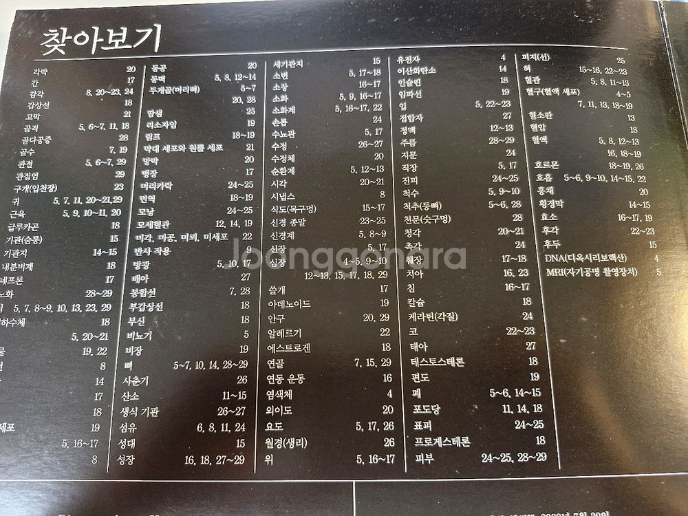 디스커버리 인체의 비밀 과학서적--6