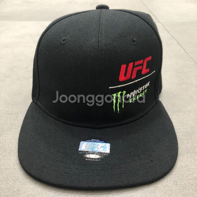 ufc 오피셜 모자 몬스터에너지 볼캡 스냅백--0
