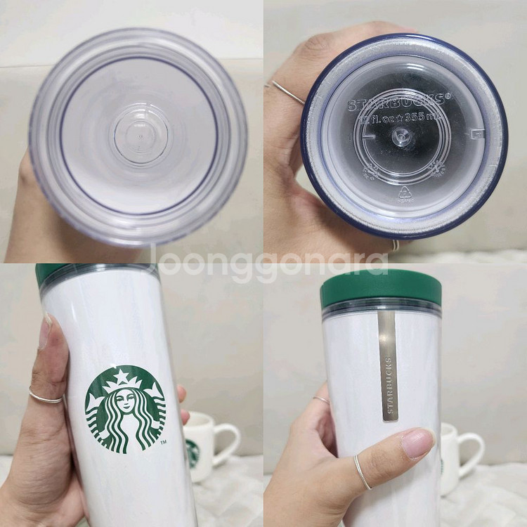 [미사용&새제품] 스타벅스 355ml 텀블러 + 머그컵--4
