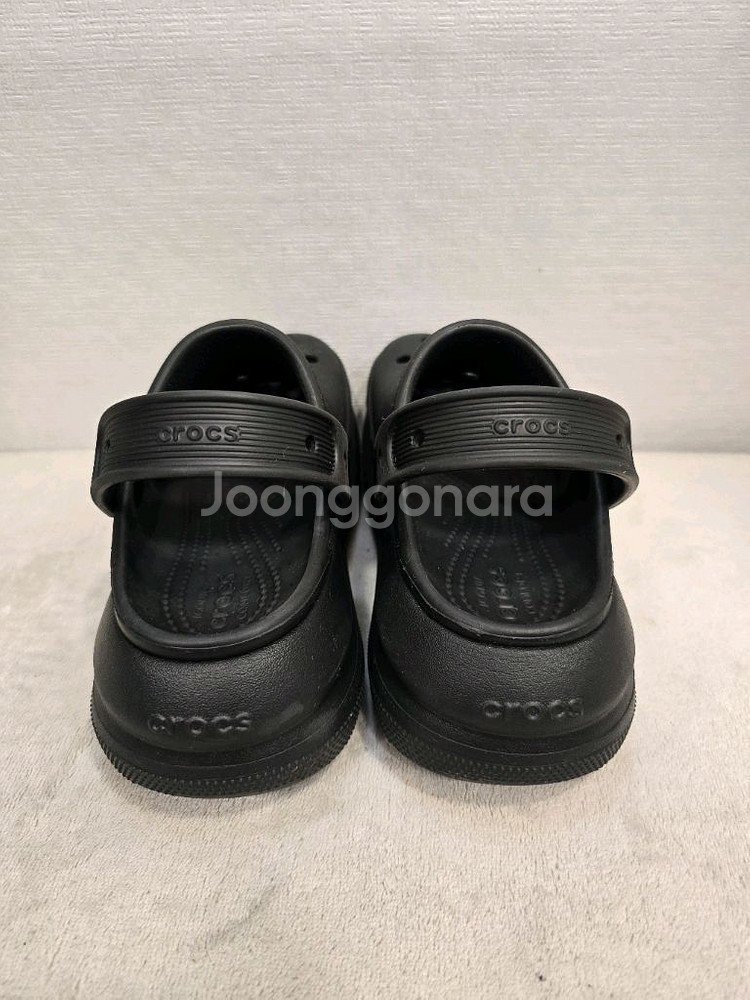 크록스 플랫폼 클로그 블랙 샌들 슬리퍼 230~235--3