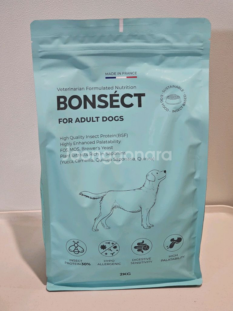 본섹트 강아지 사료 곤충단백질, 2kg--0