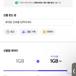 skt 데이터 2gb 일괄판매