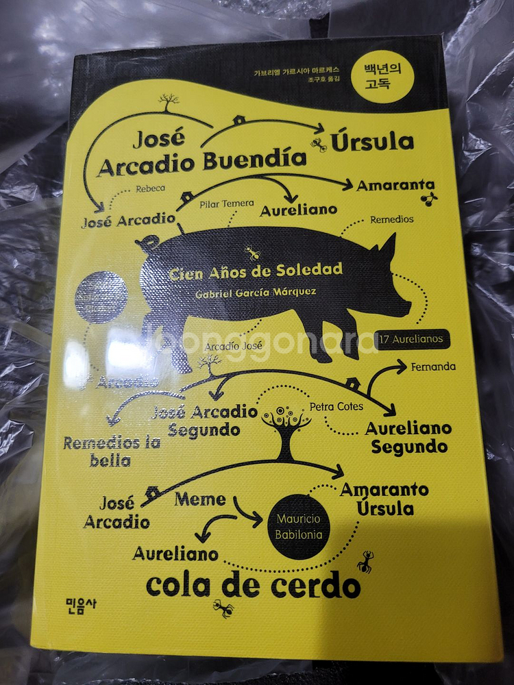 ​ [리커버 특별판] 백년의 고독 민음사(상태좋음)--0