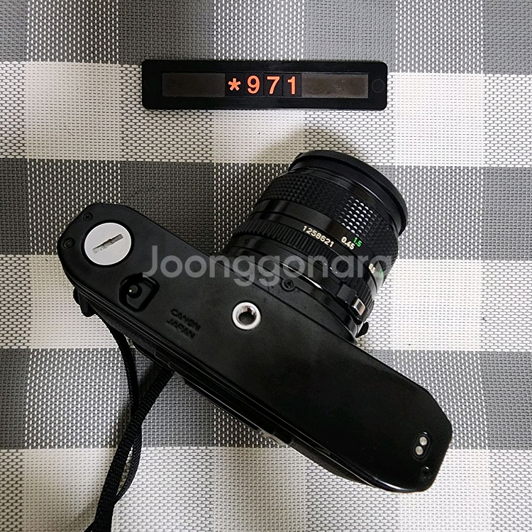 캐논 AE-1 필름카메라 1.4 단렌즈 블랙바디--4