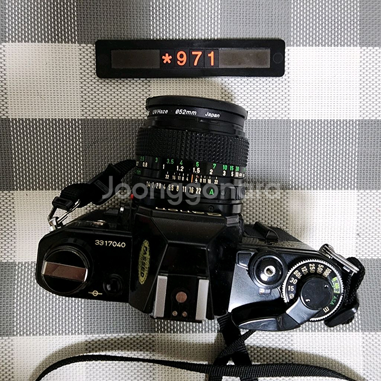 캐논 AE-1 필름카메라 1.4 단렌즈 블랙바디--2