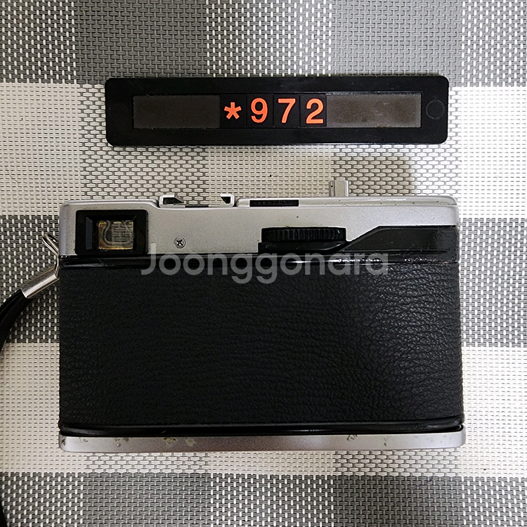 올림푸스 35 EC 필름카메라 실버바디--2