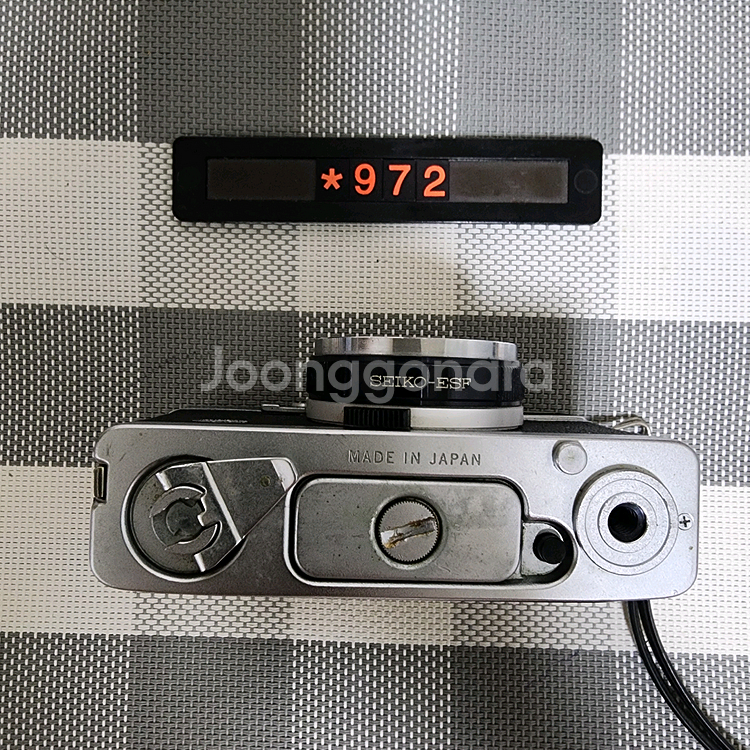 올림푸스 35 EC 필름카메라 실버바디--3