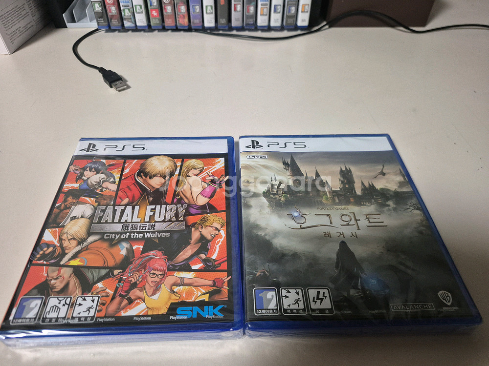 ps5 신품 아랑전설+신품 호그와트레거시 일괄 택포7만--0