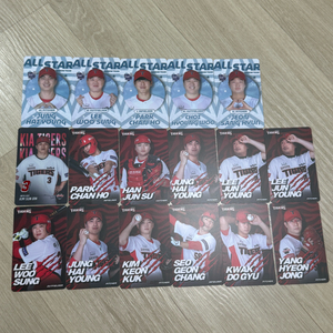 기아타이거즈 선수 포토카드 팔아요