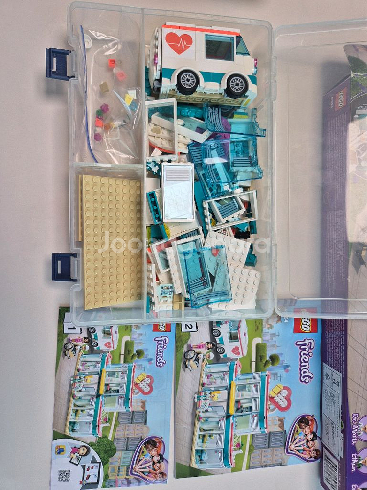 레고41394 레고프렌즈 하트레이크 시티병원--1